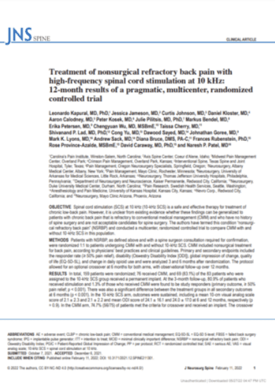 Research | Neuropathy Treatment Institute